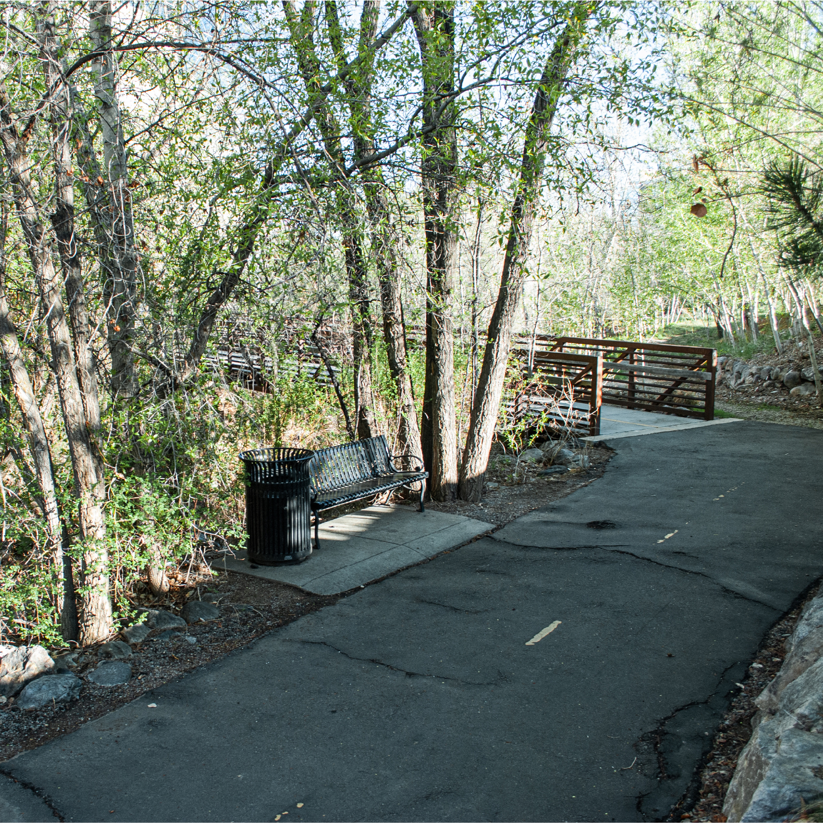Big Cottonwood Trail at Old Mill Corporate Center in Cottonwood Heights